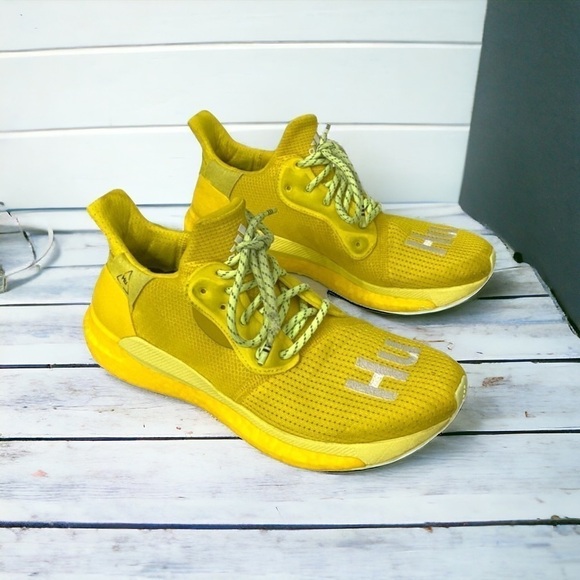 Adidas Solar Hu X Pharrell Solar HU PRD Sneakers, Men's Size 7 - Picture 1 of 9